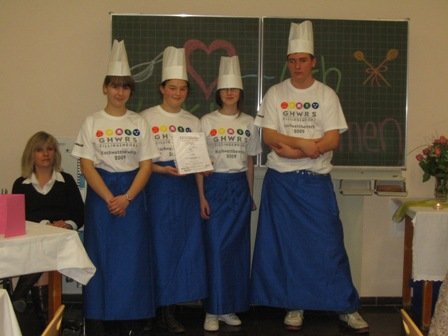 Kochwettbewerb Präsentation